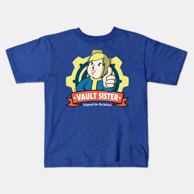 Vault Sister Kids T-Shirt by Olipop